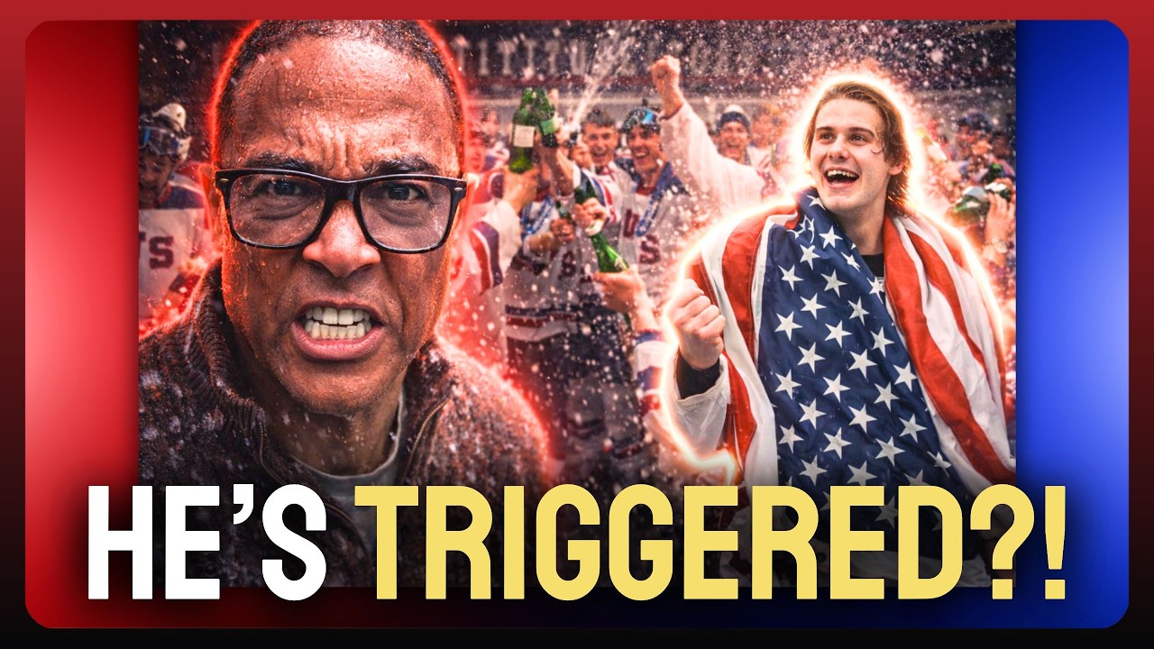 Don Lemon's UNHINGED USA Hockey Olympics Melt Down Was HARD TO WATCH