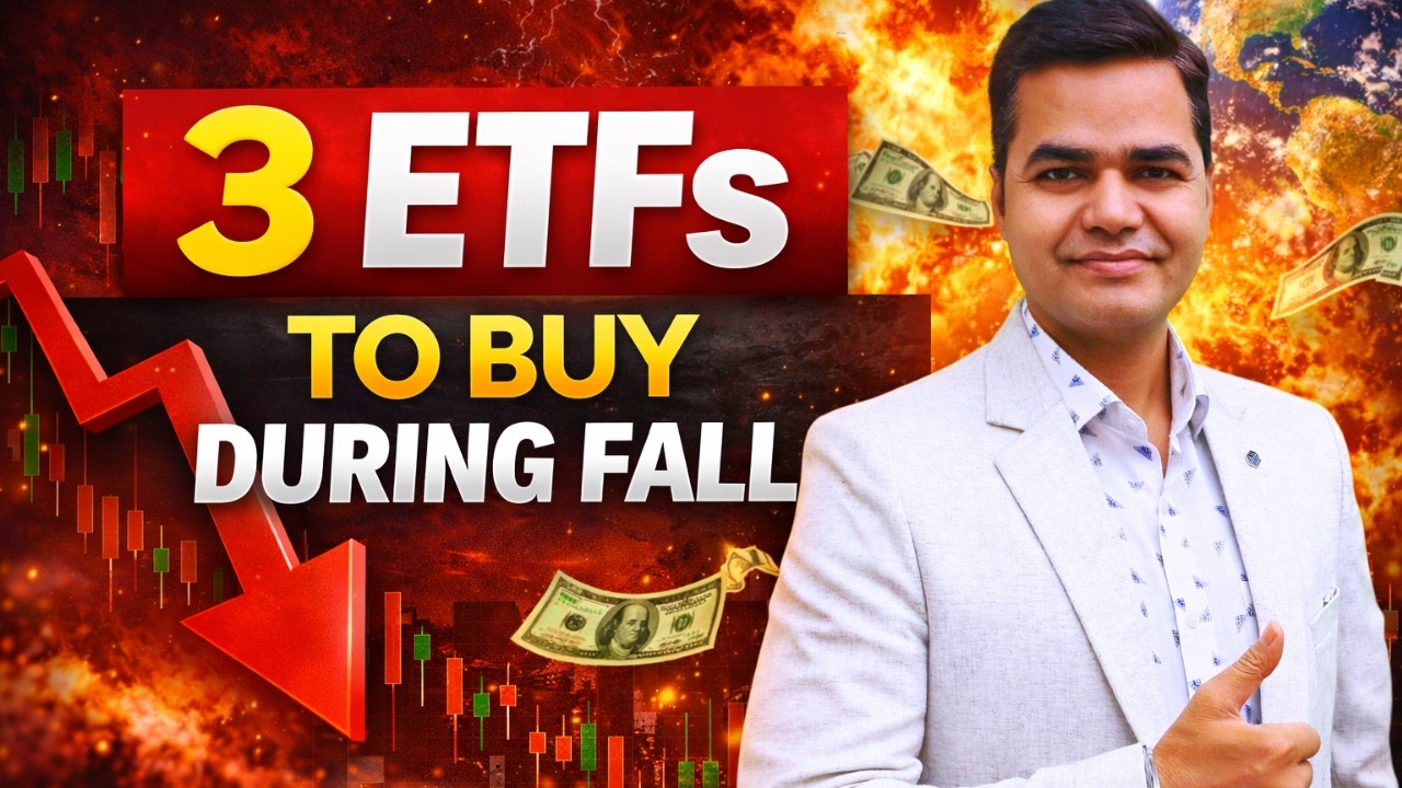 📉Market Falling? Add These 🔥 3 ETFs to Your Portfolio Now