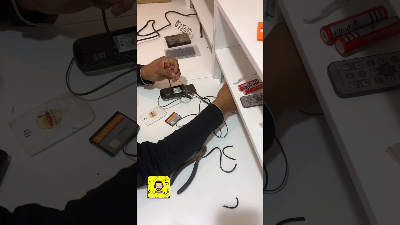 تفريغ البطارية التالفة