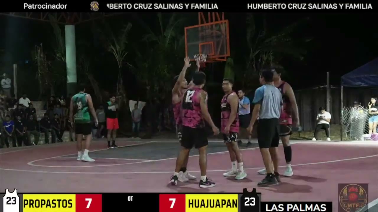LA FINAL ENTRE SELECCION OAXACA VS HUAJUAPAN, EN EL TORNEO DE LAS PALMAS SAN JERONIMO COATLAN,OAXACA