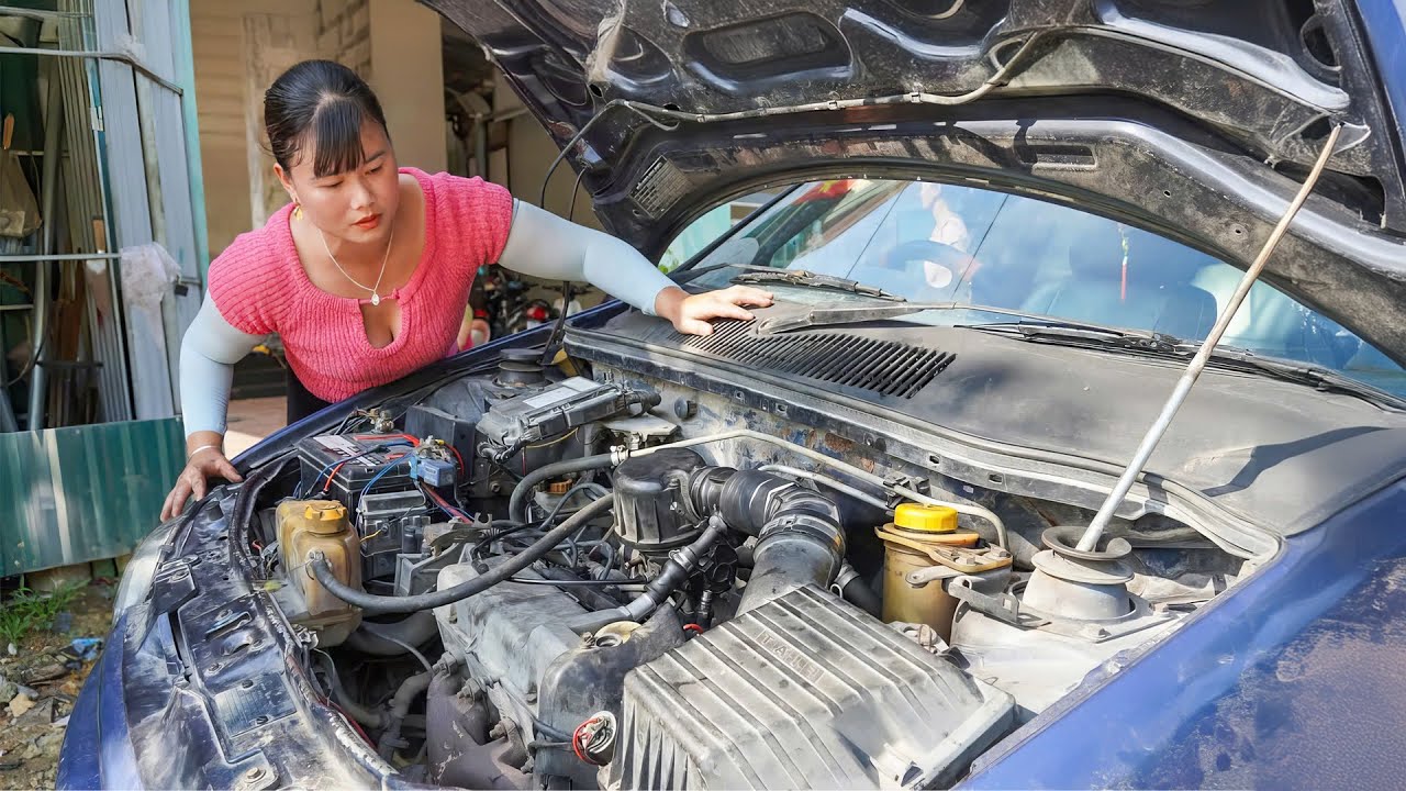 Repair Complete Restoration Car Vehicle Rescue - Restoration Death Car | New Blacksmith Girl