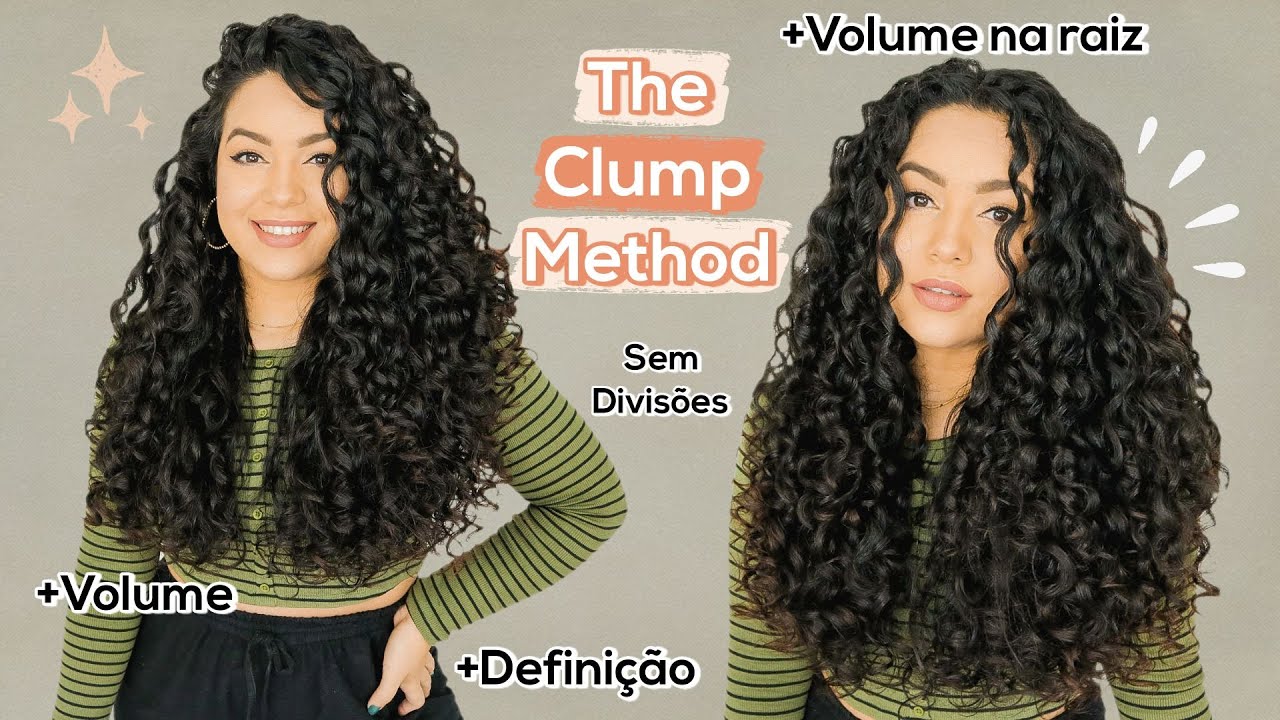 NOVA FINALIZAÇÃO - The Clump Method  | Cabelo Cacheado e ondulado