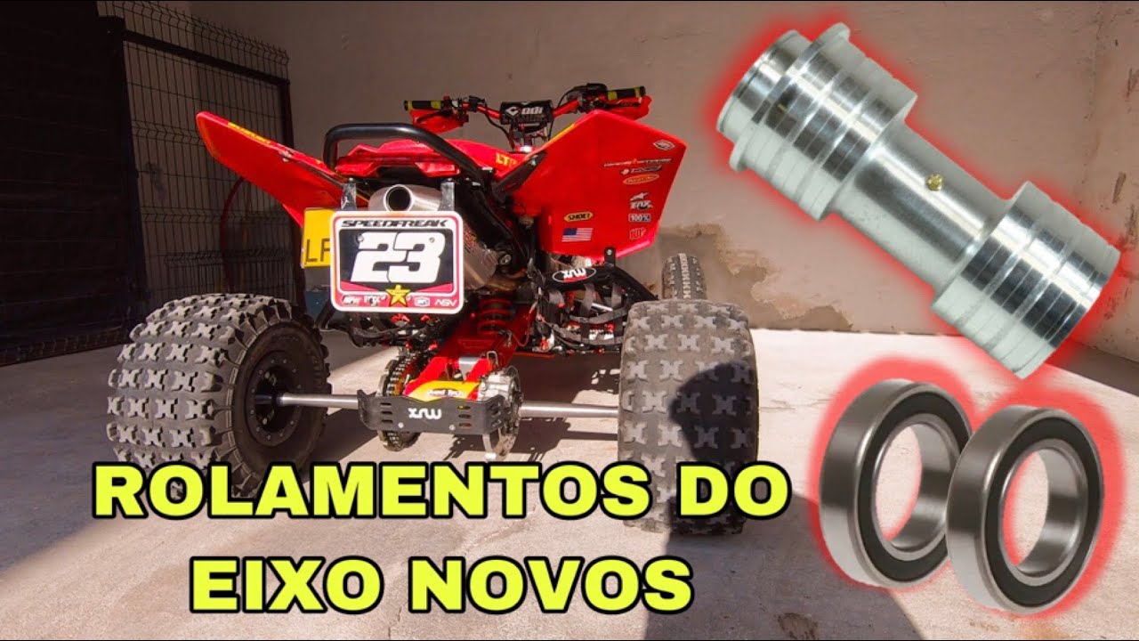 TROQUEI OS ROLAMENTOS DO EIXO DA LTR