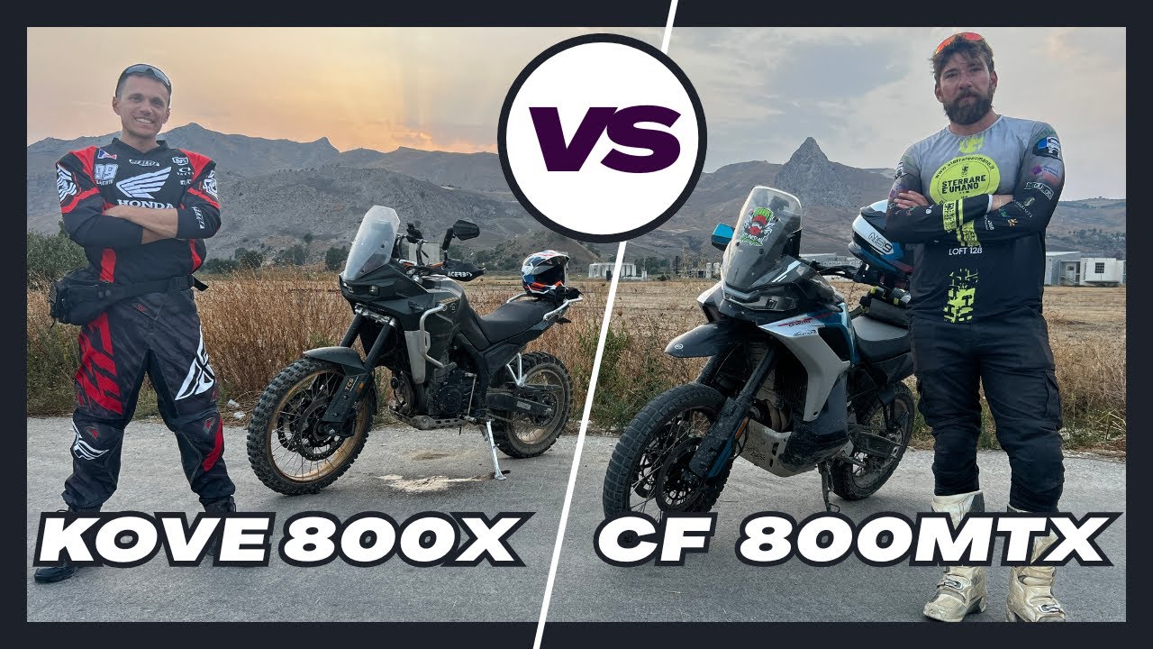 Kove 800x VS CF Moto 800 MTx - Comparativa con @FedericoMarretta