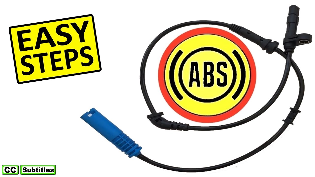 How to replace an ABS Wheel Sensor - ABS Wheel Speed Sensor Replacement