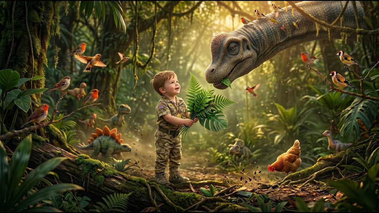 Dinosaurs come alive | Leo Winkworth
