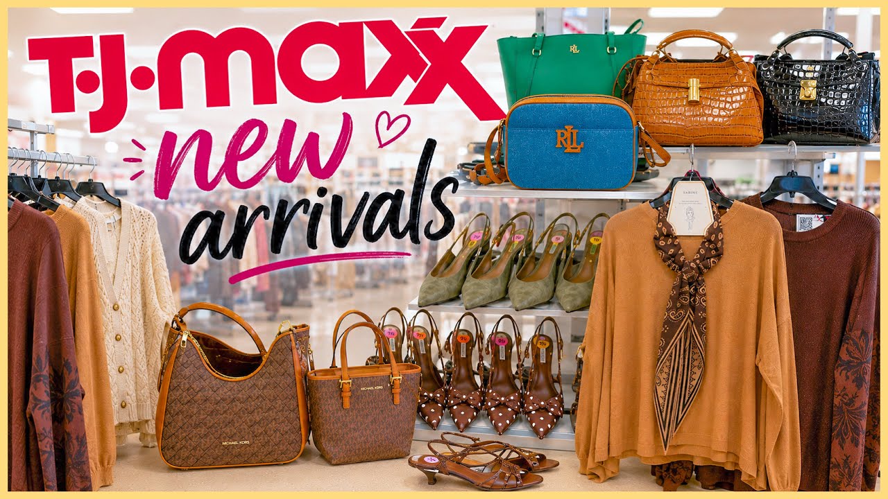😍TJ MAXX NEW FINDS HANDBAGS & SHOES | TJMAXX FASHION FOR LESS‼️TJ MAXX SHOP WITH ME❤︎