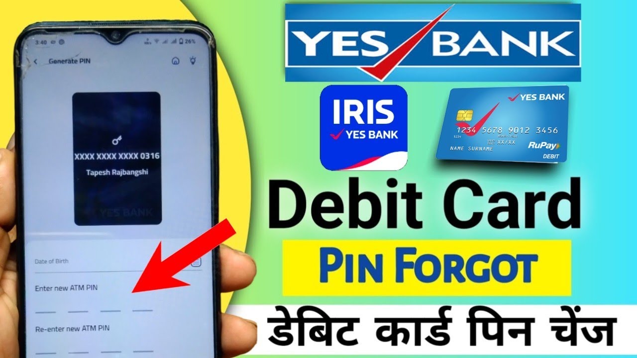 Yes Bank Debit Card Pin Forgot Online Yes Bank Debit Card Pin Bhul Gaya To Change Kaise Kare