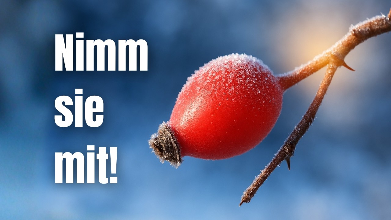 Hagebutten: gesünder als Zitronen und Orangen zusammen! Vitaminbombe vor deiner Haustür 🌿