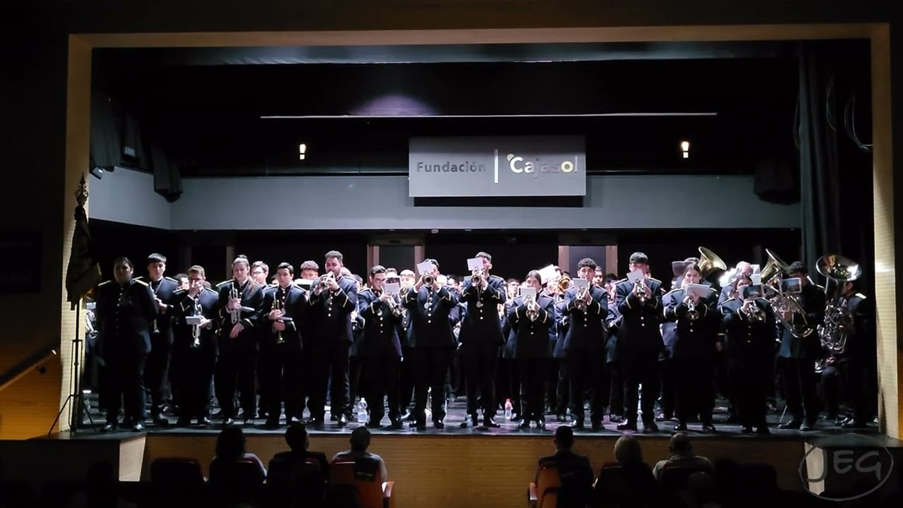 Agrupación Musical Santísimo Cristo de la Clemencia de Jerez toca Ora et Labora Cajasol Jerez 2023