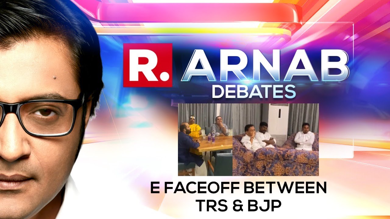 Fierce Faceoff Between TRS & BJP Over Poaching Claims In Telangana | Arnab Debates
