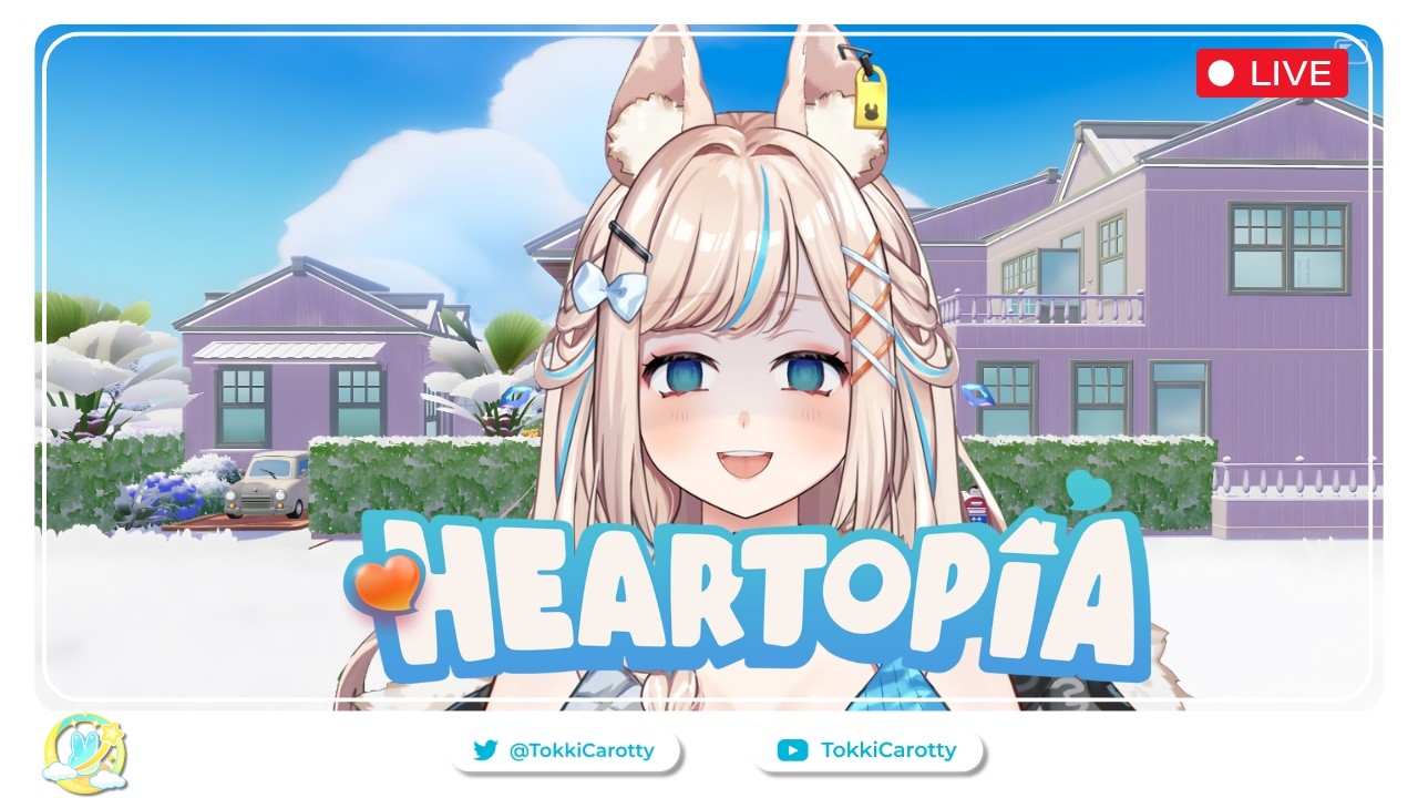 🥕 [  HEARTOPIA ] Renovasi rumah part ke sekian (gak selese selese) #part21  #heartopia   🥕
