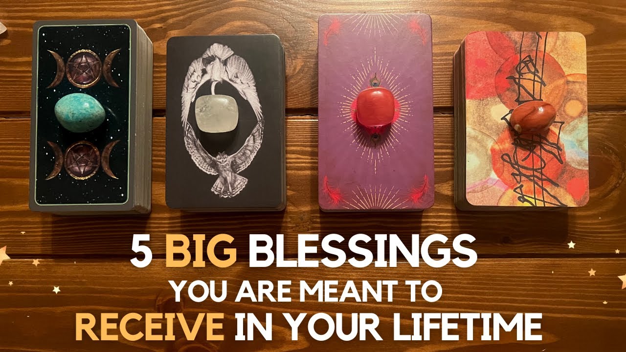 5 BIG BLESSINGS You Are Meant To Receive in Your Lifetime ✨ | Pick a card