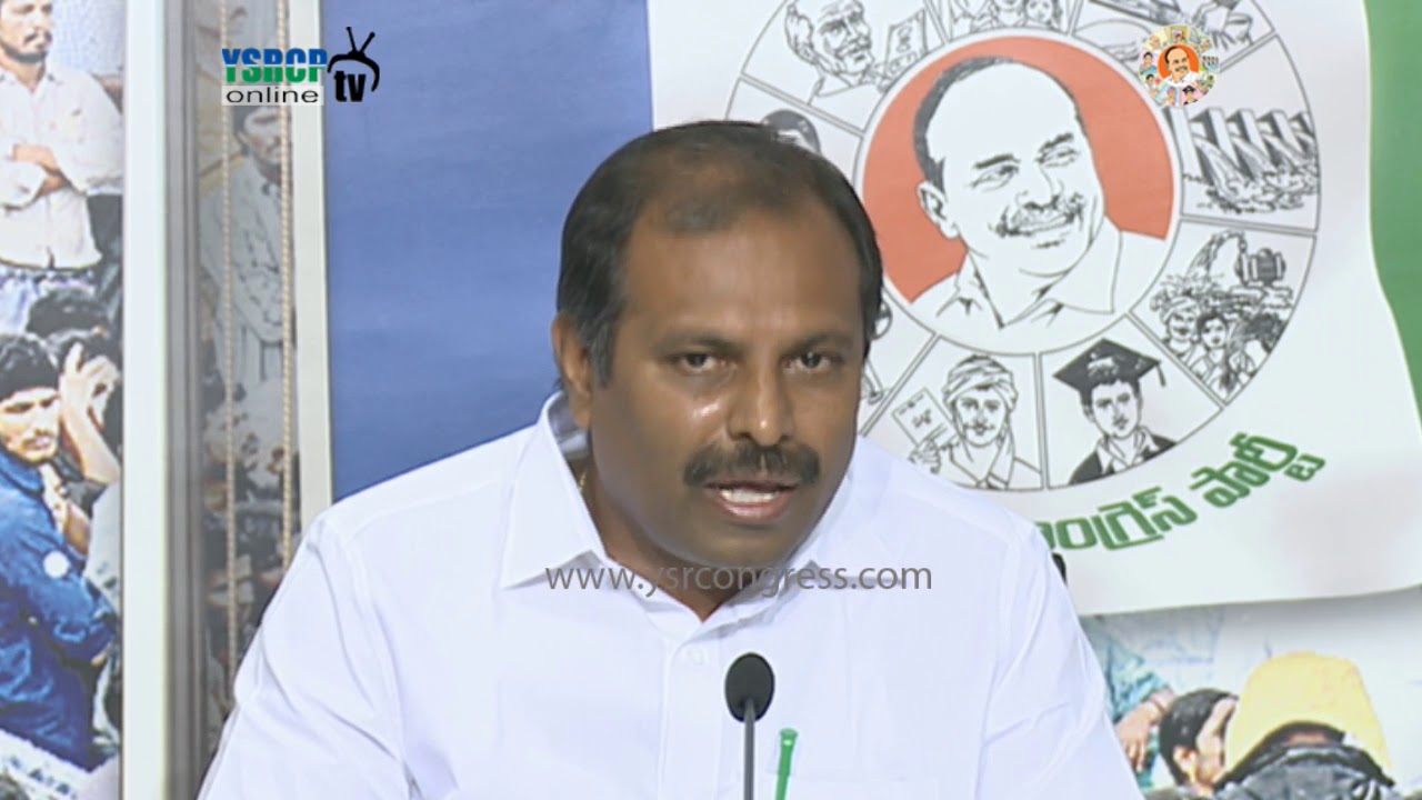 YSRCP Demands to take action on Party defected MLAs & Respect democracy Says MLA Srikanth Reddy