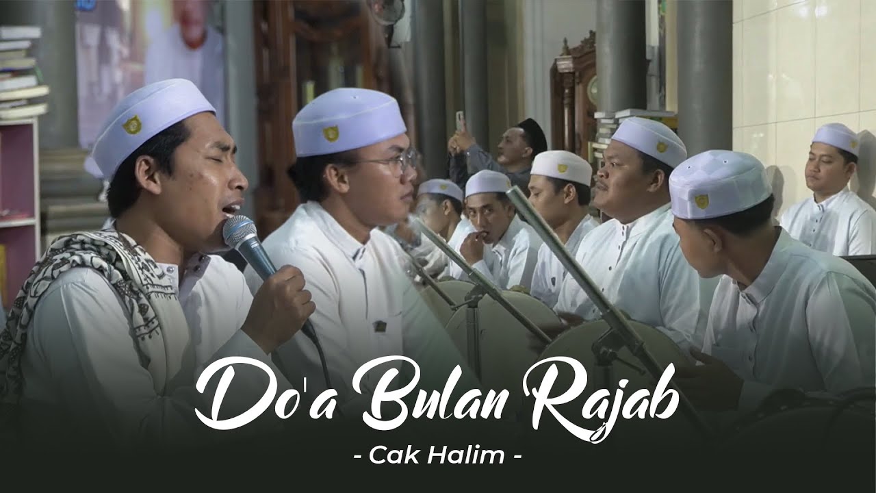 DO'A BULAN RAJAB - CAK HALIM - MAJLIS MAHABBATUN NABI | LIVE AT MASJID LUGONTO