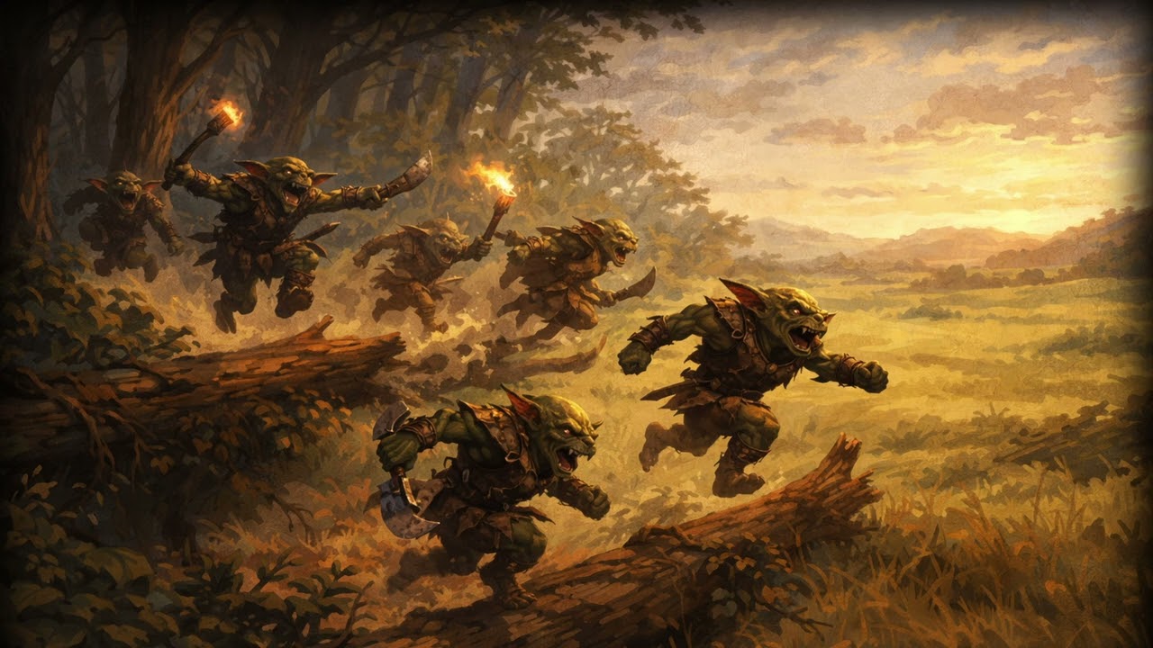 Flashes of Green and Rust - Goblin Themed Fantasy Music Mix
