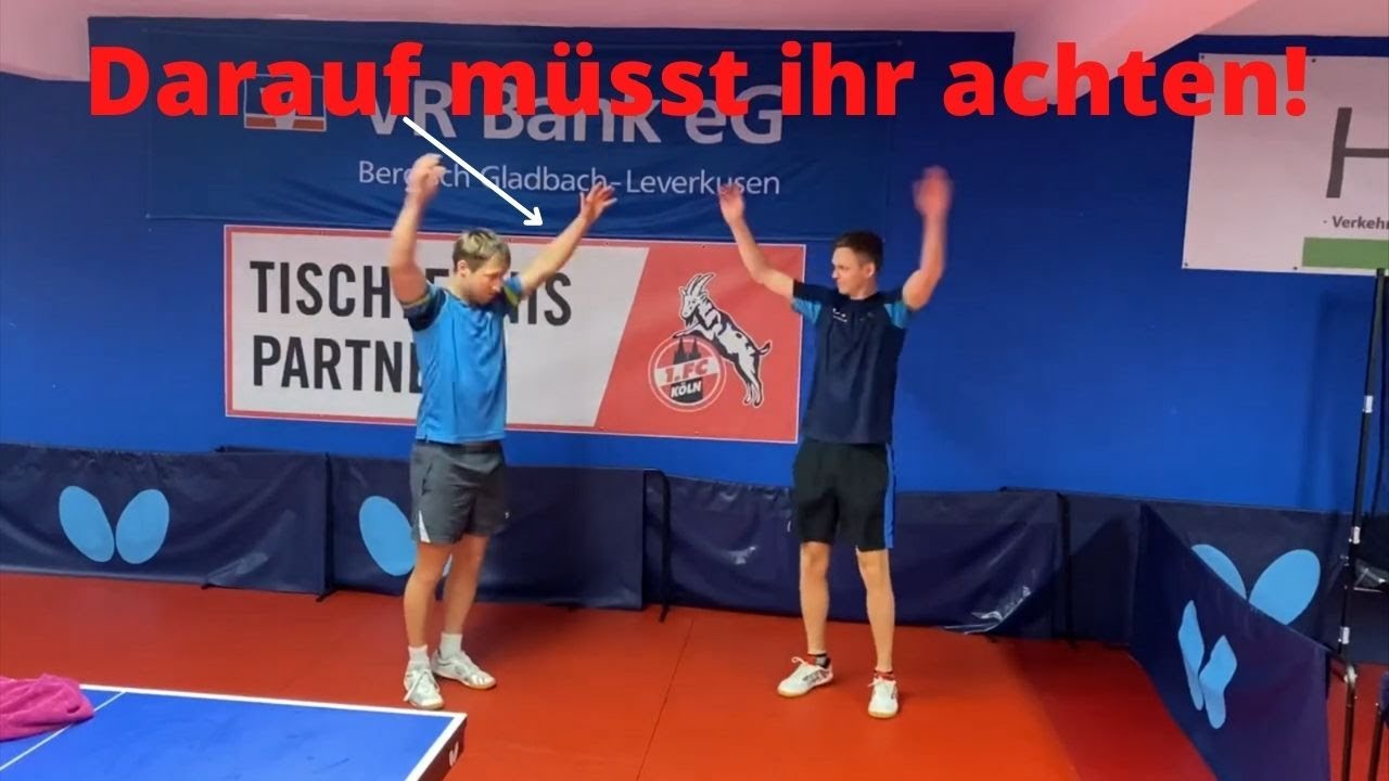 Professionelles Tischtennis-Warm Up in nur 3 Minuten!!! So wärmst du dich effizient auf! 🏓