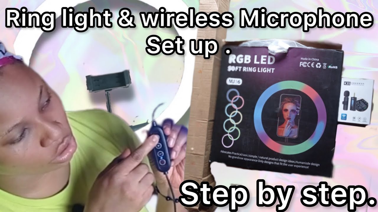 HOW TO SETUP RING LIGHT AND WIRELESS MIC / STEP-BY-STEP TUTORIAL / START YOUTUBE IN 2023 WITH THESE.