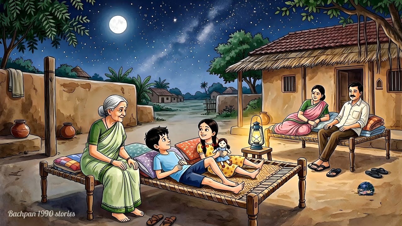 ट्रेन का सफर, नानी का घर, और आम के पेड़ के नीचे लस्सी | 90s Nostalgia Ghibli Style