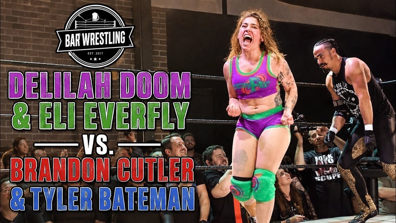 Delilah Doom & Eli Everfly vs. Brandon Cutler & Tyler Bateman | Intergender Tag War at Bar Wrestling