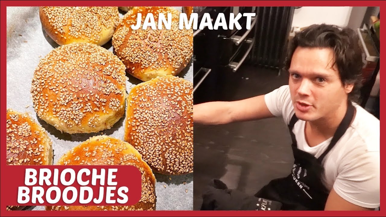 DE MAKKELIJKSTE MANIER OM HAMBURGER BROODJES TE MAKEN! DE BRIOCHE BROODJES! - #55
