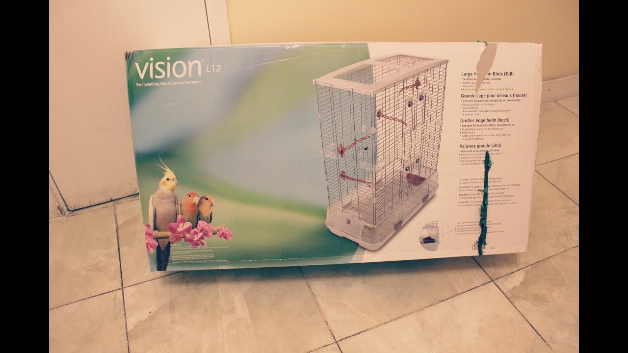 Hagen Vision (L12/L02) Large Bird Cage - Unboxing & Set Up!