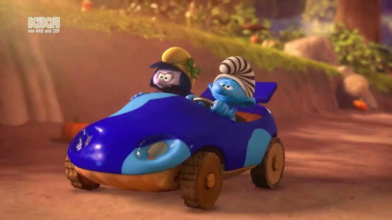 Die Schl&uuml;mpfe Die K&uuml;rbis-Rally