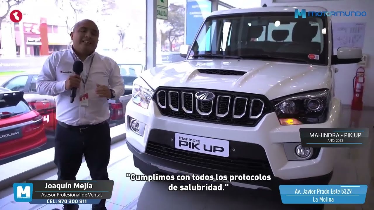 MAHINDRA PICK UP  EN MOTOR MUNDO RETAIL