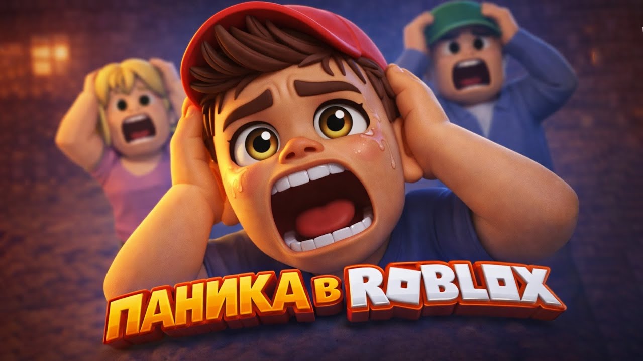 ПАНИКА В ROBLOX