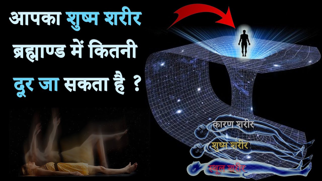 आपका शुष्म शरीर ब्रह्माण्ड में कितनी दूर जा सकता है ?