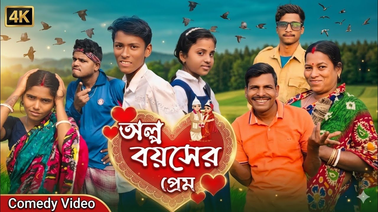 অল্প বয়সের প্রেম 😂। Love story। বাংলা নতুন নাটক। সাগরের লাল্টুর কমেডি ভিডিও। ছোট্ট মেয়ে মাধবী 😂