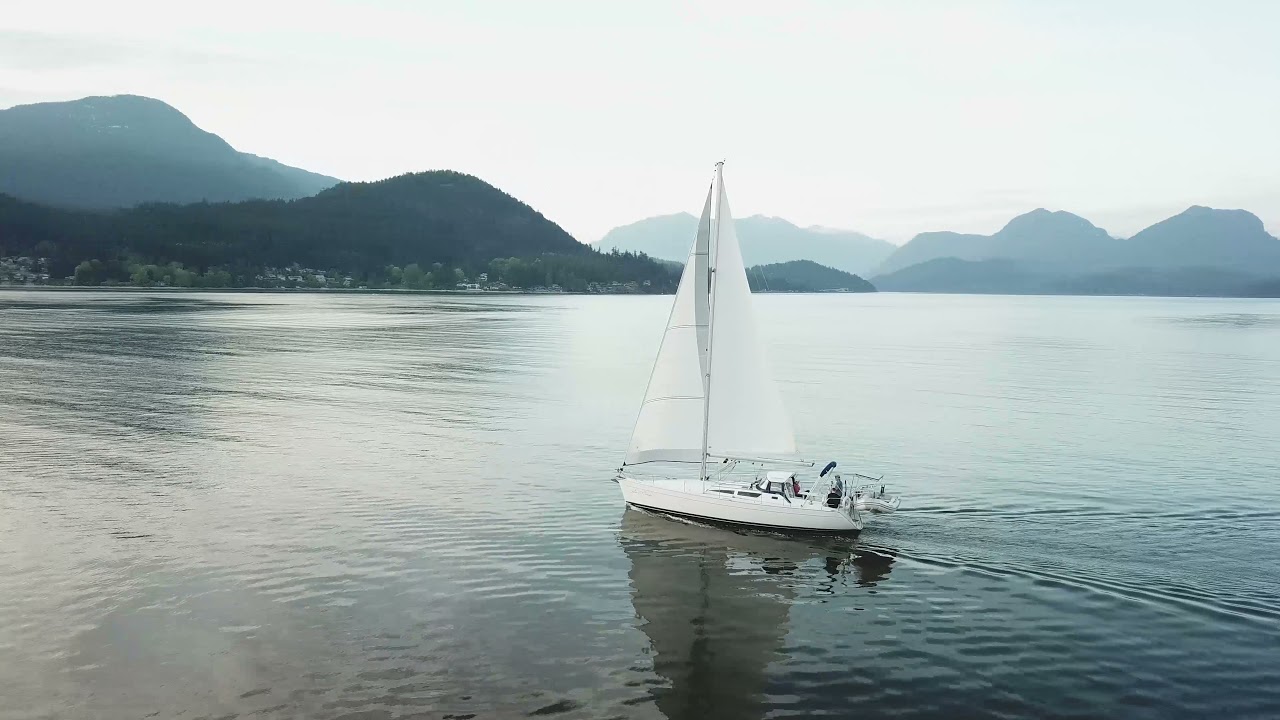 Sailing near Gibsons BC