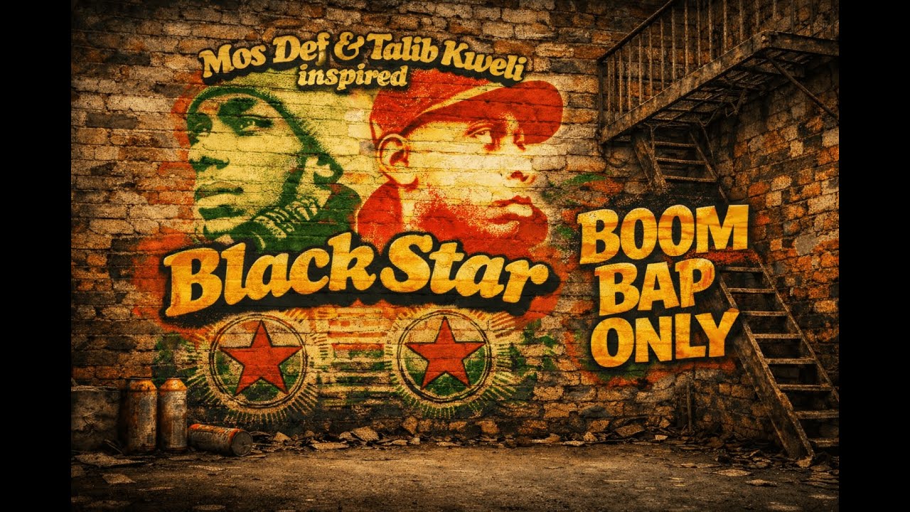 Boom Bap Only | Black Star Inspired (Mos Def & Talib Kweli Vibe) #mosdef  #boombap  #classicrap