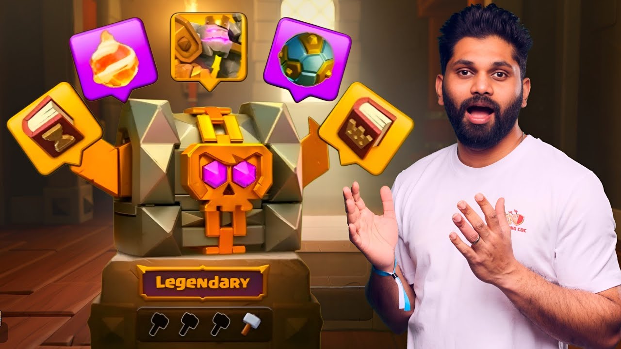  Opening 100 chests (Clash Of Clans) 