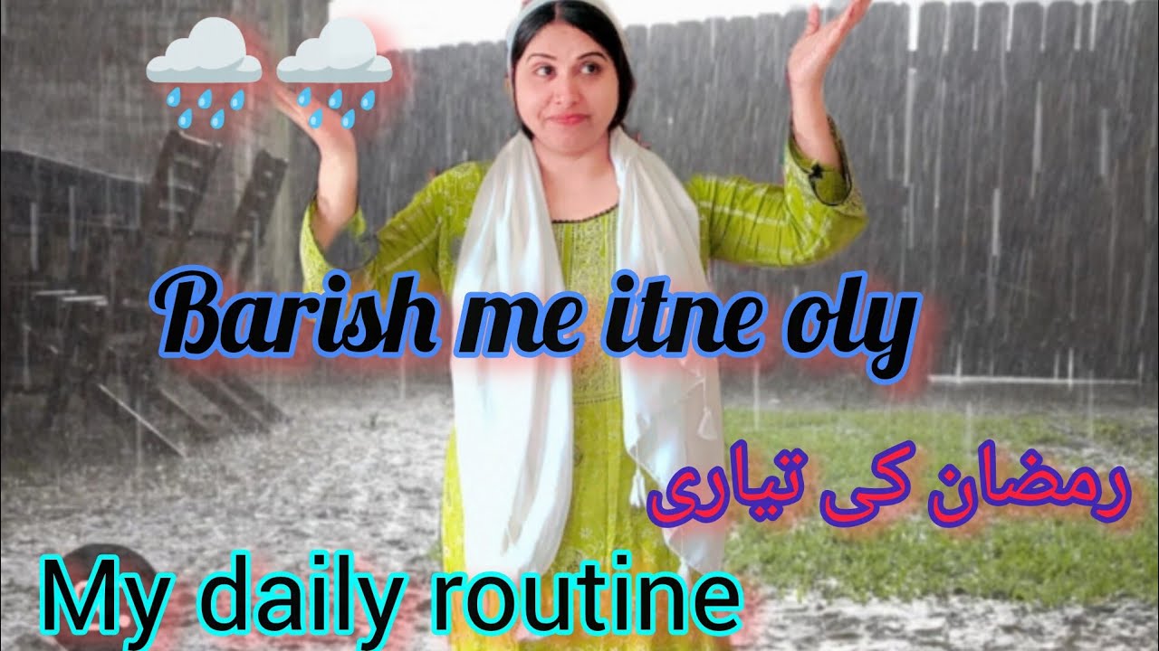 Ramadan ki tyariyan 😇 daily routine 😍