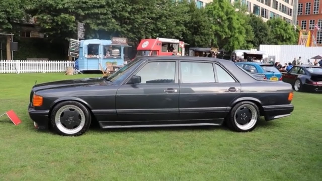 Mercedes 560 SEL AMG 1990 года получил прозвище «Король автобана»!!!