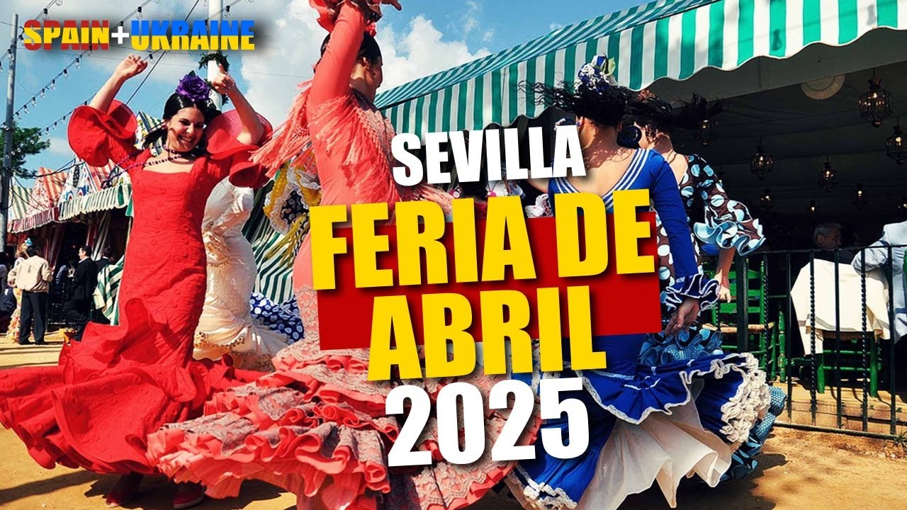 First Day at Feria de Abril 2025 🎠 Walking Tour in Sevilla | Spanish Festival Vibes #liveinspain