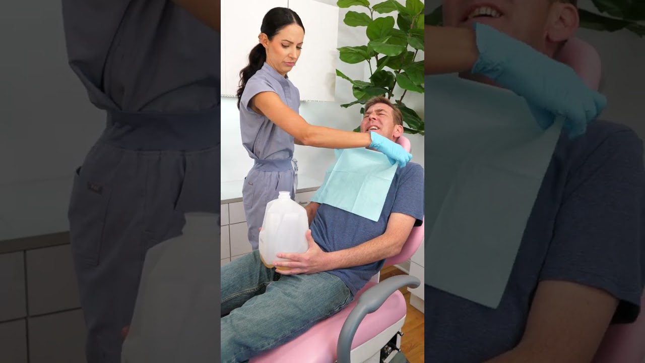 bladder issues at the dentist #shorts