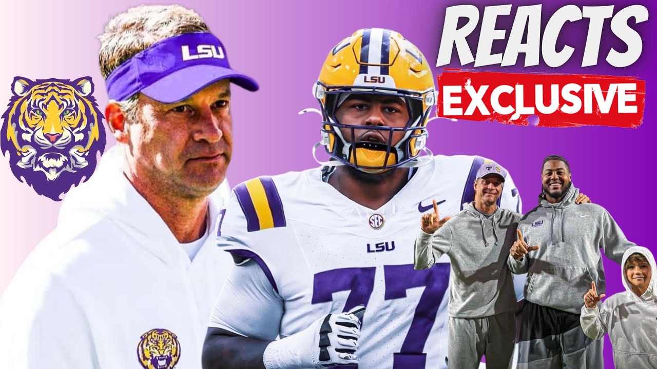 Lane Kiffin RESPONDS To Jordan Seaton After His Viral COMMIT To LSU Football HERE IT IS 🔥