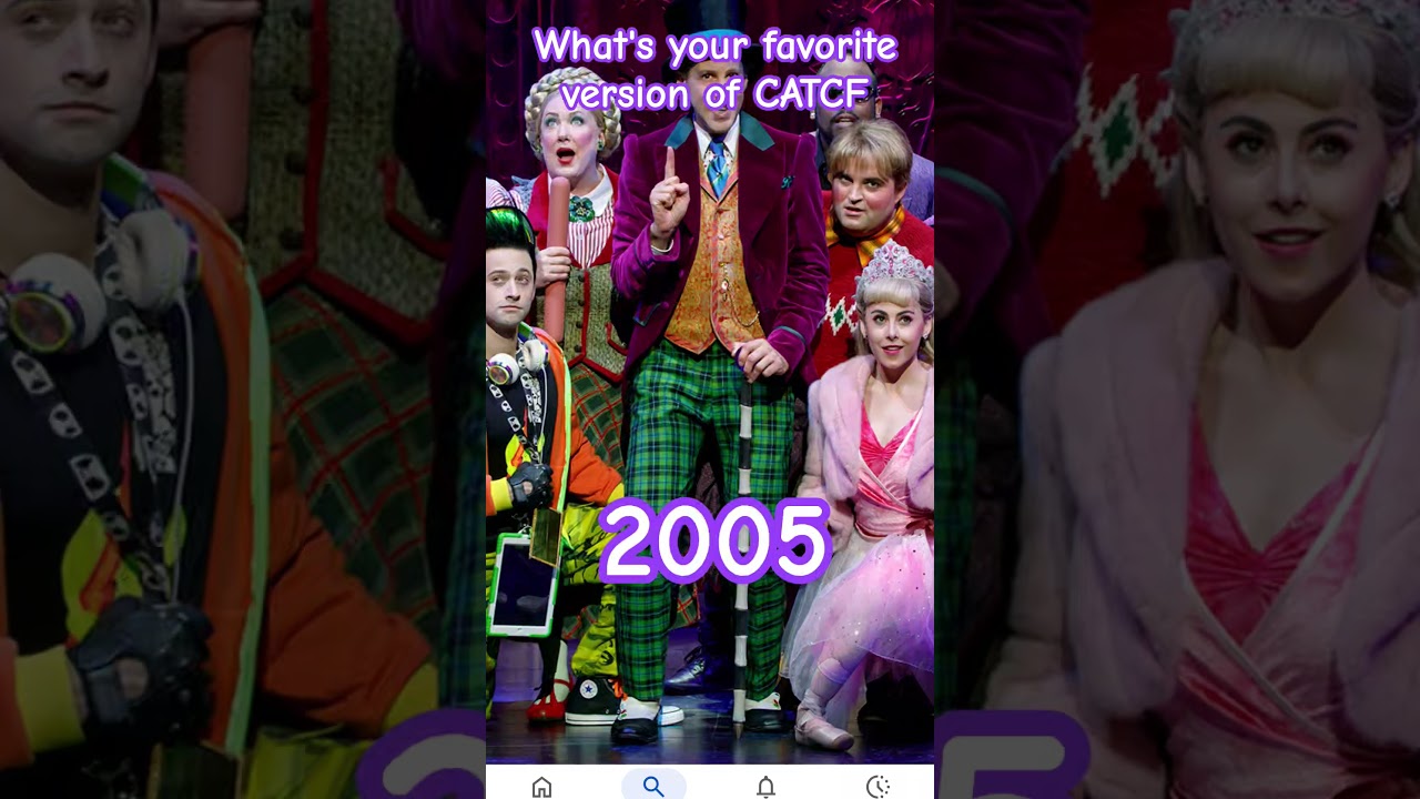 what's your favorite version of CATCF version part 1 Willy wonka