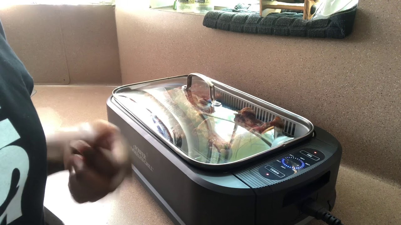 Power Smokeless Grill: Baby Back Ribs
