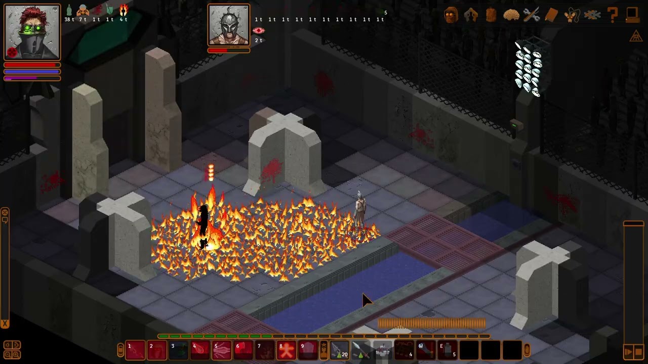 Underrail MT Spear (Carnifex fight, lvl 19, nuDOMINATING)