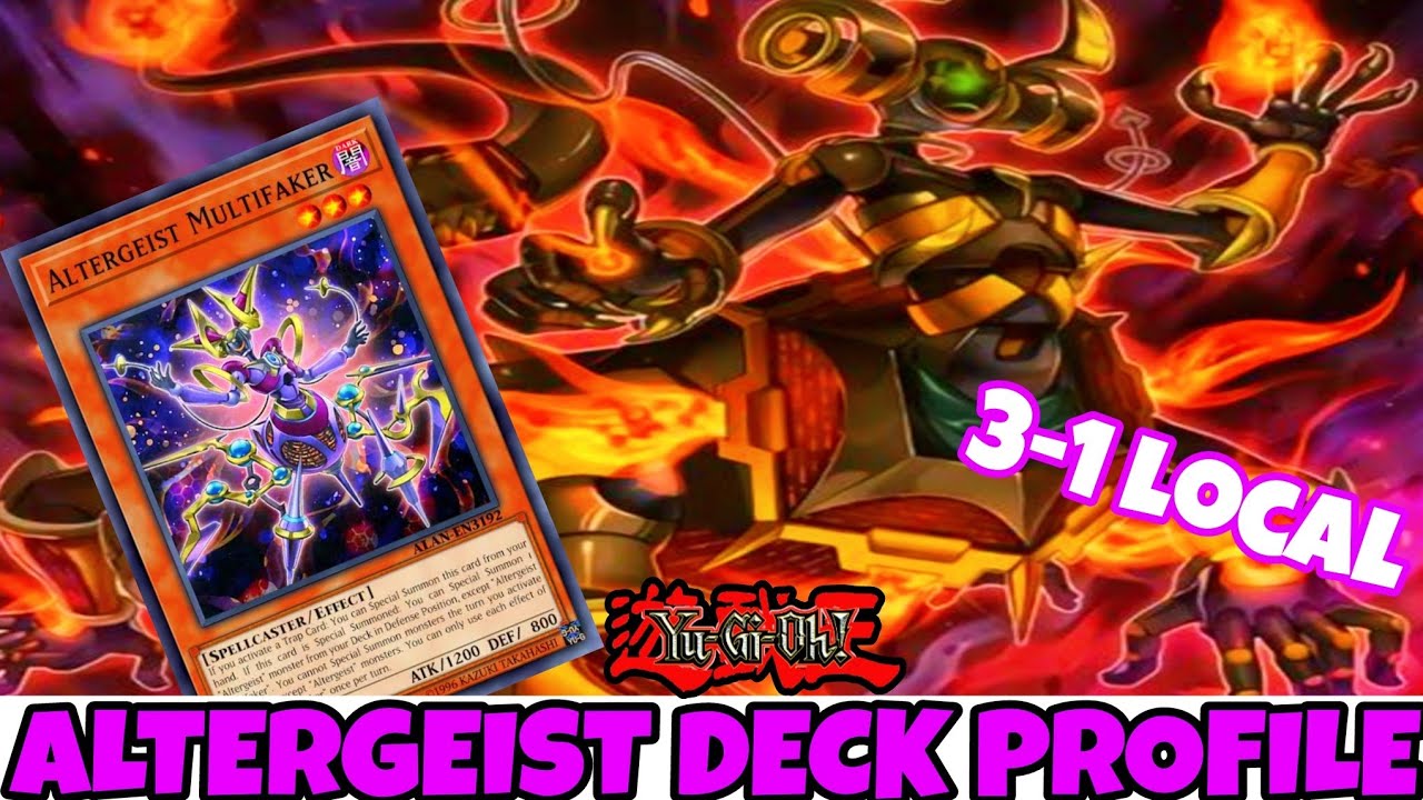 ALTERGEIST - DECK PROFILE + COMBO TUTORIAL ( TOP LOCAL )