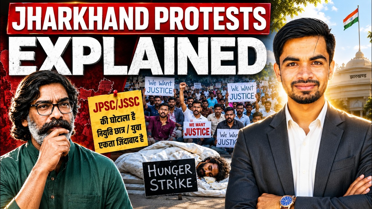 Jharkhand Student Protest Explained 🚨 | JPSC JSSC Exam Controversy की पूरी कहानी