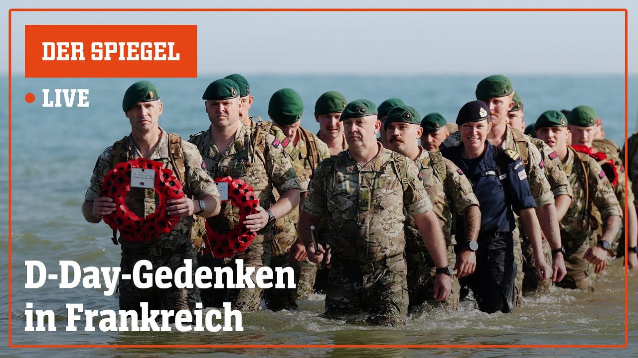 Live: So feiert Europa den 80. Jahrestag des D-Day | DER SPIEGEL