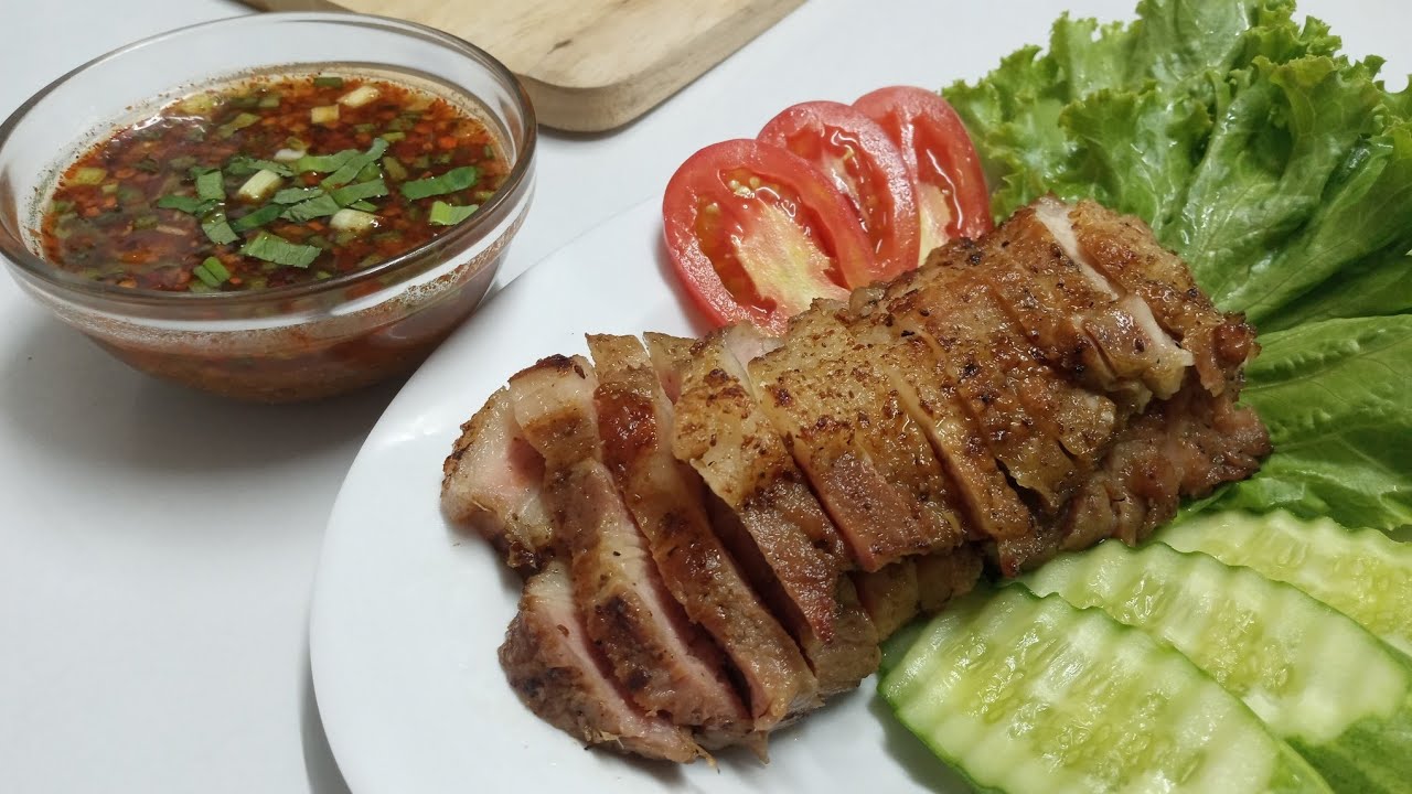 Thai grill pork neck recipe