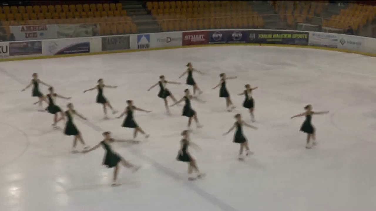 Le Soleil FS JuniorB SyS MP w Lyzwiarstwie Synchronicznym Torun 2018