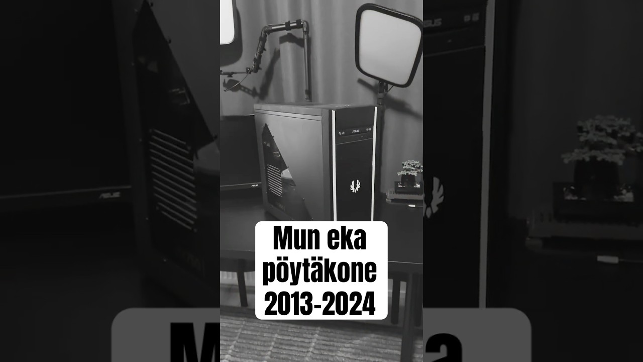 Mun ensimm&auml;inen pelikone hajosi lopullisesti