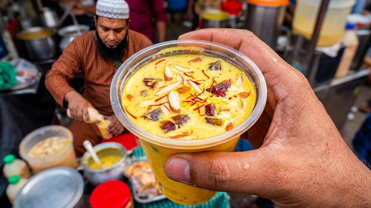 Expensive Saffron Dilbahar Ajwa | Bangladeshi Street Food