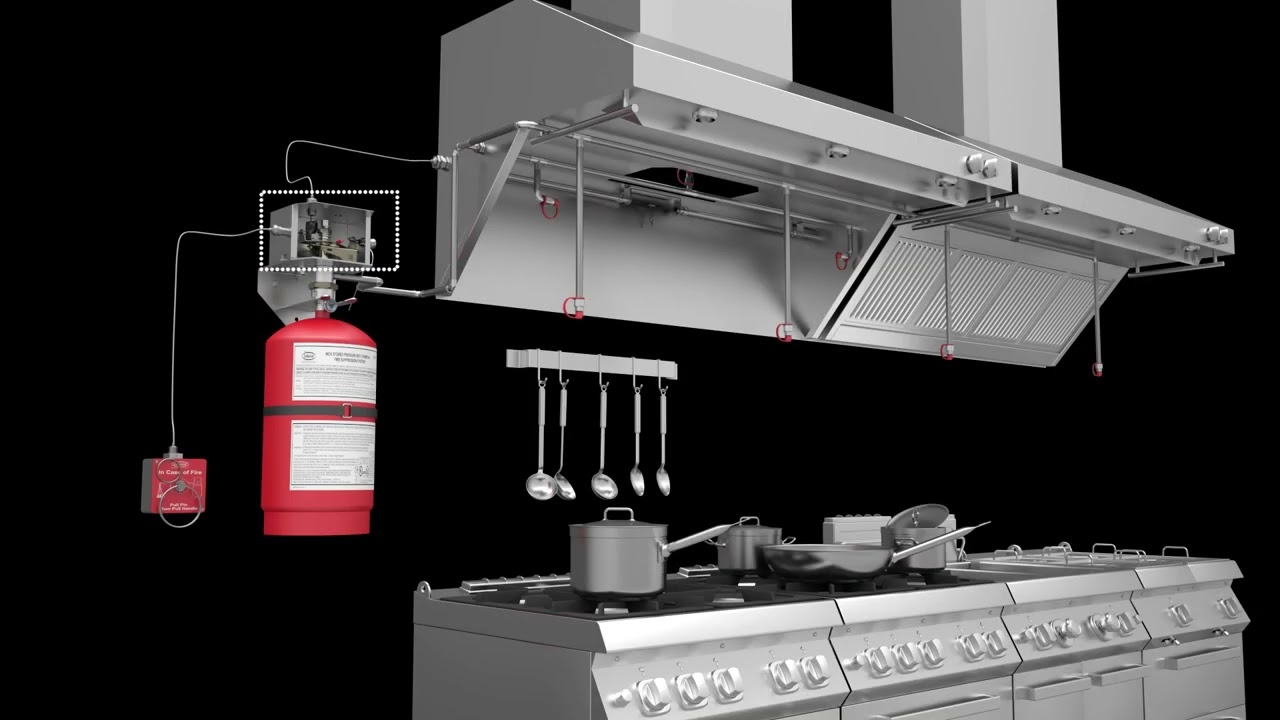 KITCHENSHIELD- fire suppression system by LEHAVOT